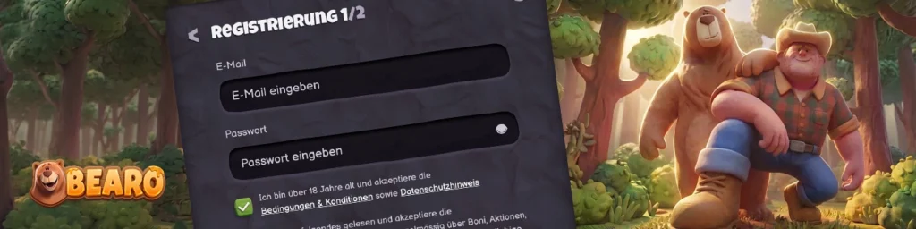 Bearo Registrierung